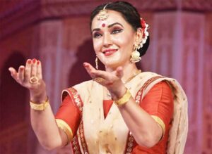 Kathak dance presented by Divya Goswami in Virasat in dehradun