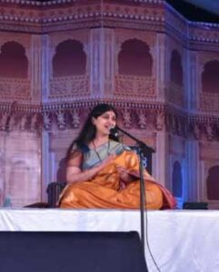 Renowned classical music singer Gauri Pathare's performances exposed people of heritage to the singing of Jaipur Gwalior and Kirana Gharana