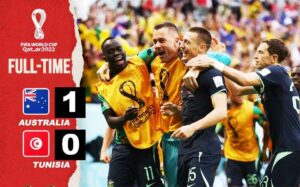 Mitchell Duke's Goal Takes Australia To 1-0 Win Over Tunisia