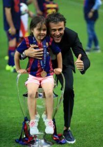 Luis Enrique said my daughter Xana would have turned 13 I love you.Luis Enrique: "Today is a special day. Not only because we play Germany, but also because my daughter Xana would have turned 13. My love, wherever you are, I love you."