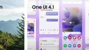 One UI 4.1 Mobile View inside at F23 5G SAMSUNG Galaxy