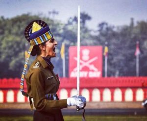 Captain Tania Shergill Corps of signals Indian army कैप्टन तानिया शेरगिल ने भारतीय सेना को संकेत दिया