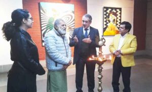 Painting Exhibition of Istanbul's famous artist Burcu Turan begins at India Habitat Center