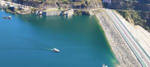 Anoramic view of the dam and the ease of the well-built city