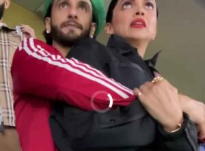 Power couple Ranveer Official and deepikapadukone cheering for Argentina at FIFA World Cup 2022