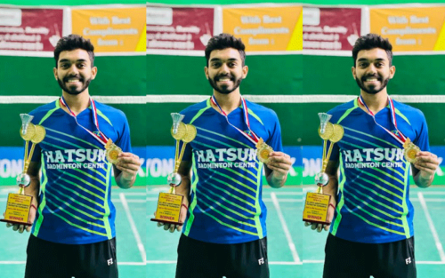 Hetson Badminton Centre, 19-year-old Ritvik Sanjeevi won the first title of the All India Ranking Badminton Men's Singles tournament | हेटसन बैडमिंटन सेंटर , 19 वर्षीय ऋत्विक संजीवी ने ऑल इंडिया रैंकिंग बैडमिंटन पुरुष एकल टूर्नामेंट के पहली