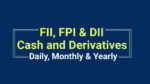 DII FII data market view 22 august 2023 | DII FII डेटा बाज़ार दृश्य 22 अगस्त 2023